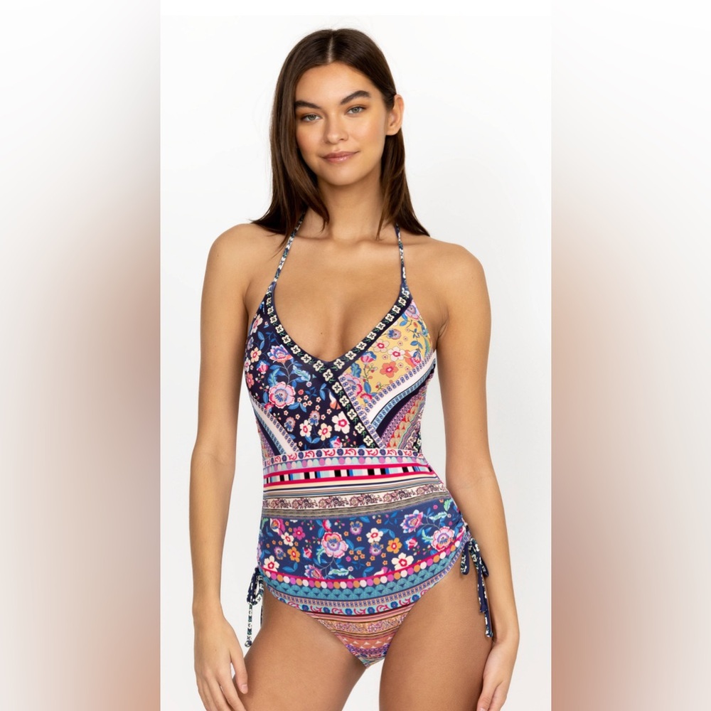 New Johnny Was ALAINA SIDE DRAWSTRING ONE PIECE, Xl